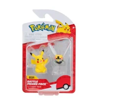 Ken Black Pokémon Battle Figure 2 Pack - Features 2-Inch Pikachu and Ninjask Battle Ready Figures| Action Figures & Playsets