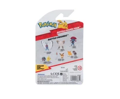 Ken Black Pokémon Battle Figure 2 Pack - Features 5cm Pikachu and Lechonk Battle Ready Figures| Trading Cards & Collectibles