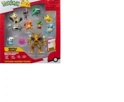 Ken Black Pokémon Battle Figure 10 Pack - One 4.5-Inch Alakazam Figure plus Nine 2-Inch Battle Figures includi| Action Figures & Playsets