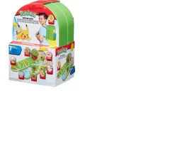 Ken Black Pokémon Carry Case Playset - Portable Transforming Playset with Action Features and 2-inch Pikachu B| Action Figures & Playsets