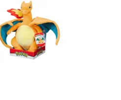 Ken Black Pokémon Charizard Plush - 12-Inch Soft Plush with Authentic Details| Soft Toys|Action Figures & Playsets