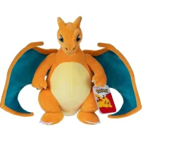 Ken Black Pokémon Charizard Plush - 12-Inch Soft Plush with Authentic Details| Soft Toys|Action Figures & Playsets