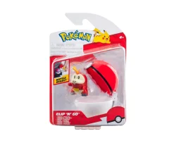 Ken Black Pokémon Clip ‘N’ Go Fuecoco and Poké Ball - Includes 5cm Battle Figure and Poké Ball Accessory| Trading Cards & Collectibles