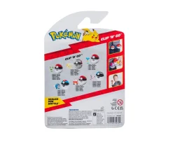 Ken Black Pokémon Clip ‘N’ Go Fuecoco and Poké Ball - Includes 5cm Battle Figure and Poké Ball Accessory| Trading Cards & Collectibles