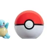 Ken Black Pokémon Clip ‘N’ Go Squirtle and Poké Ball - Includes 2-Inch Battle Figure and Poké Ball Accessory| Action Figures & Playsets
