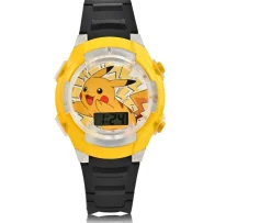 Ken Black Pokémon Flashing LCD Watch Mega Set|Kids Kids Watches