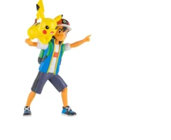 Ken Black Pokémon 4.5-Inch Battle Figures Ash and Pikachu| Action Figures & Playsets