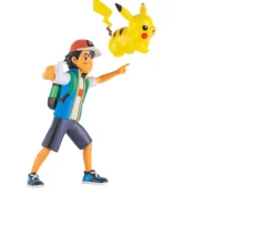 Ken Black Pokémon 4.5-Inch Battle Figures Ash and Pikachu| Action Figures & Playsets