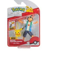 Ken Black Pokémon 4.5-Inch Battle Figures Ash and Pikachu| Action Figures & Playsets
