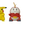 Ken Black Pokémon 2-Inch Fuecoco and Pikachu Battle Figures| Action Figures & Playsets