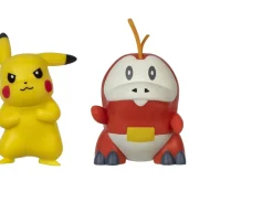 Ken Black Pokémon 2-Inch Fuecoco and Pikachu Battle Figures| Action Figures & Playsets