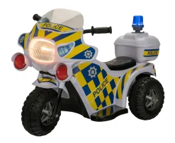Ken Black Police 6 Volt Motorbike Ride On| Electric Ride Ons