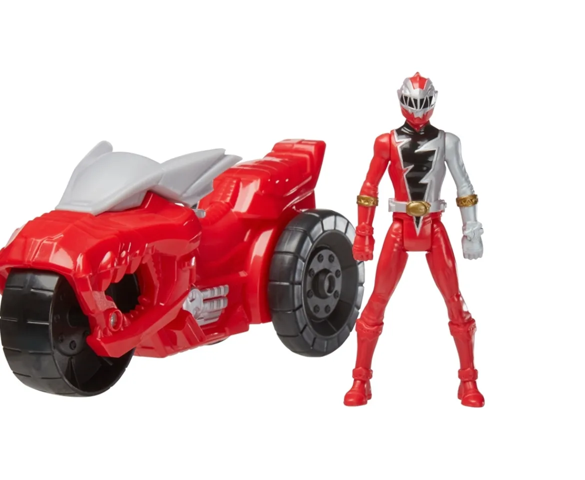 Ken Black Power Rangers Rip N Go T-Rex Battle Rider and Dino Fury Red Ranger| Action Figures & Playsets
