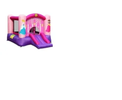 Ken Black Princess Bouncy Castle with Slide| Bouncy Castle & Inflatables