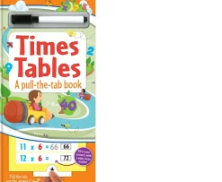 Ken Black Pull the Tab with Pen Times Tables| Books