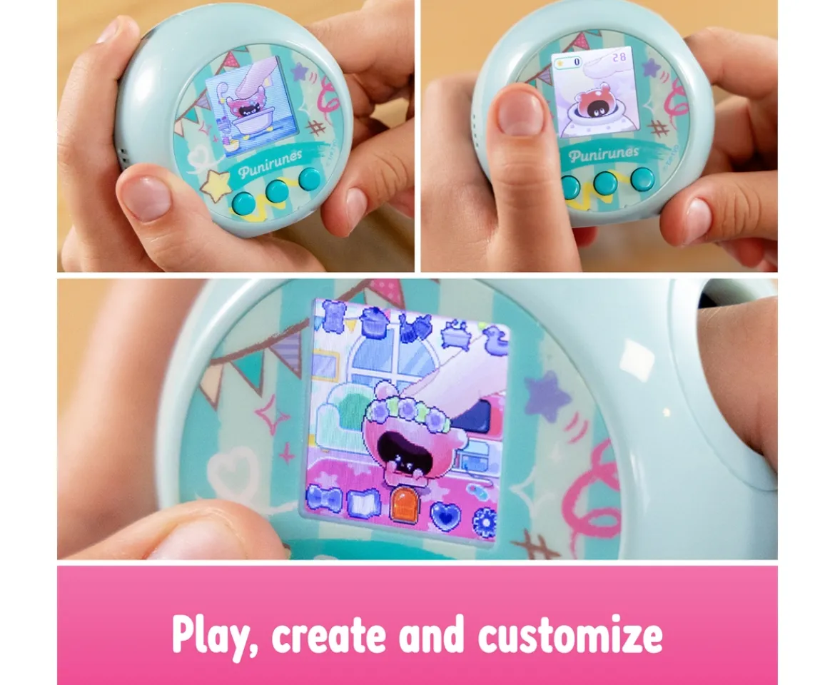 Ken Black Punirunes Interactive Digital Pet| Interactive Toys