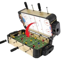 Ken Black 20" 2-in-1 Games Table Football & Hockey| Games Tables