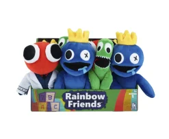 Ken Black Rainbow Friends - Collectible Plush Set Assortment| Soft Toys|Action Figures & Playsets