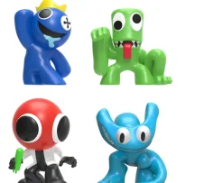 Ken Black Rainbow Friends School Bus Mini Figure 8 Pack| Action Figures & Playsets