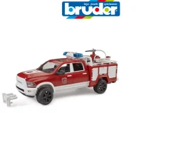Ken Black RAM 2500 Fire Engine Truck with L&S Module| Bruder|Farm Model Vehicles & Playsets