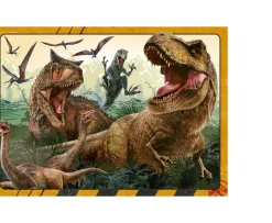Ken Black Ravensburger Jurassic World Classic 4x 100-piece Jigsaw Puzzle Bumper Pack| Action Figures & Playsets