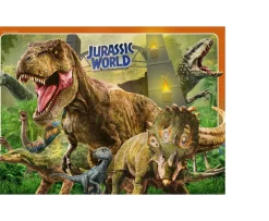 Ken Black Ravensburger Jurassic World Classic 4x 100-piece Jigsaw Puzzle Bumper Pack| Action Figures & Playsets