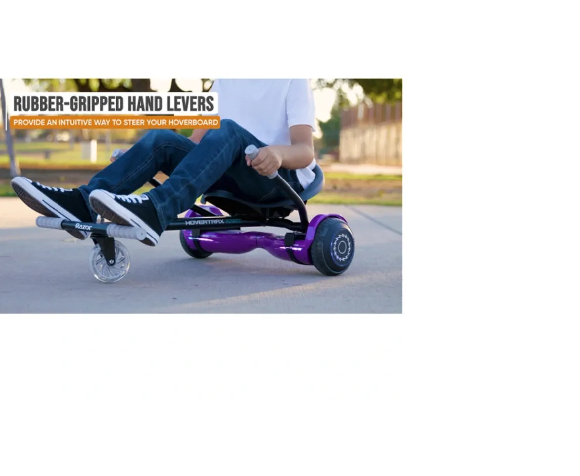 Ken Black Razor Hovertrax Kart| Electric Ride Ons