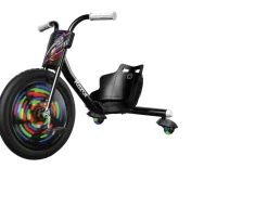 Ken Black Razor RipRider 360 Lightshow Trike| Pedal & Foot To Floor Ride Ons