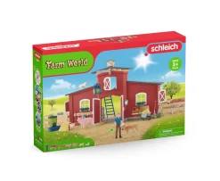 Ken Black Red Barn with Animals and Accessories| Farm Model Vehicles & Playsets