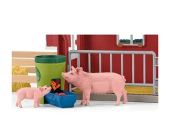 Ken Black Red Barn with Animals and Accessories| Farm Model Vehicles & Playsets