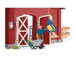 Ken Black Red Barn with Animals and Accessories| Farm Model Vehicles & Playsets