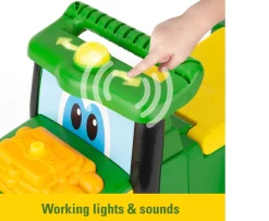 Ken Black Ride On Johnny Tractor| Pedal & Foot To Floor Ride Ons