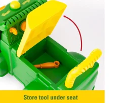 Ken Black Ride On Johnny Tractor| Pedal & Foot To Floor Ride Ons