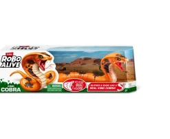 Ken Black Robo Alive by ZURU Robotic King Cobra| Interactive Toys