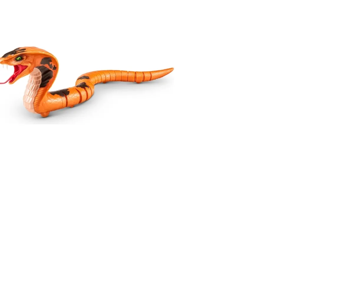 Ken Black Robo Alive by ZURU Robotic King Cobra| Interactive Toys