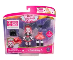 Ken Black Royale High 3” Fashion Dolls Assortment - 1 Figure with 9 Fashion Accessories - Virtual Item Code In| Dolls & Dollhouses