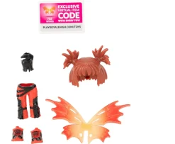 Ken Black Royale High 3” Fashion Dolls Assortment - 1 Figure with 9 Fashion Accessories - Virtual Item Code In| Dolls & Dollhouses