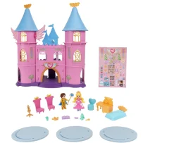 Ken Black Royale High Castle Campus Playset - (2) Exclusive Dolls, 3 Floors to Explore with 360° Play - 19 Acc| Dolls & Dollhouses