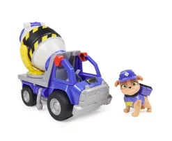 Ken Black Rubble & Crew Mix’s Cement Mixer Toy Truck| Preschool & Electronic Learning