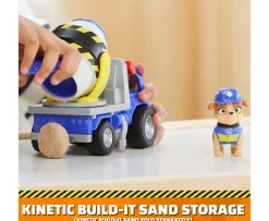 Ken Black Rubble & Crew Mix’s Cement Mixer Toy Truck| Preschool & Electronic Learning