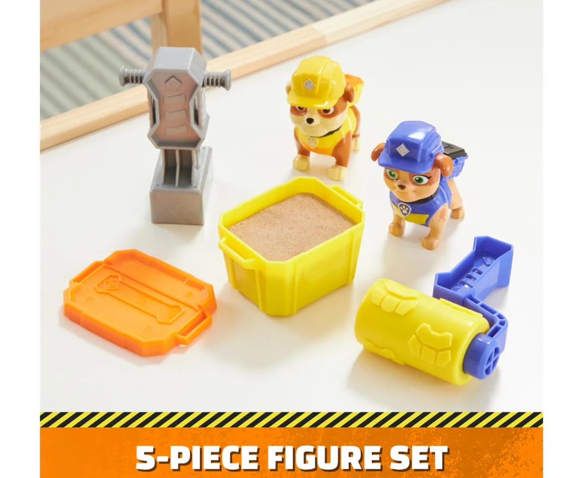 Ken Black Rubble & Crew Rubble and Mix Action Figures Set| Preschool & Electronic Learning