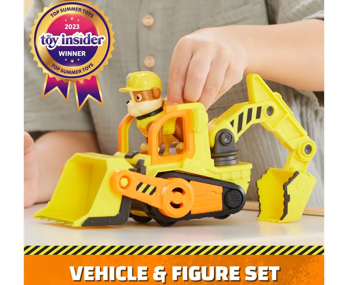 Ken Black Rubble & Crew Rubble’s Bulldozer Toy Truck| Preschool & Electronic Learning