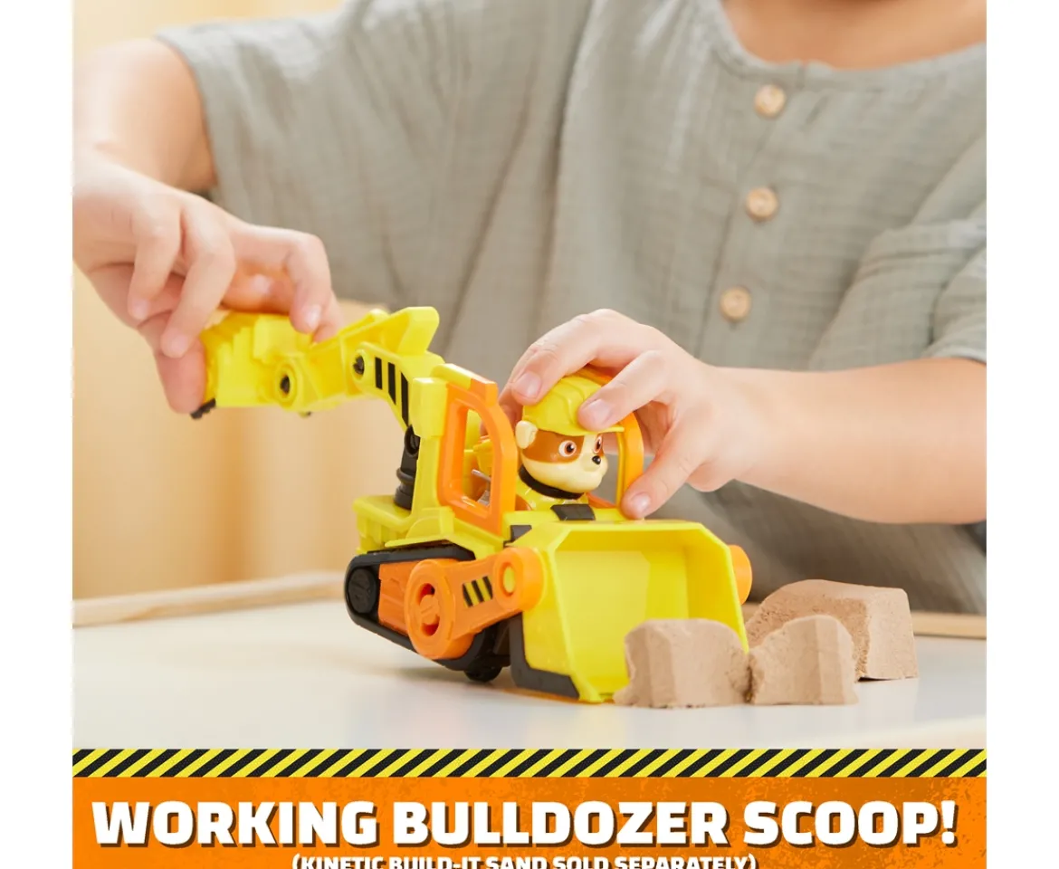 Ken Black Rubble & Crew Rubble’s Bulldozer Toy Truck| Preschool & Electronic Learning