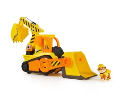 Ken Black Rubble and Crew Barkyard Deluxe Bulldozer Construction Truck and Rubble Action Figure| Preschool & Electronic Learning
