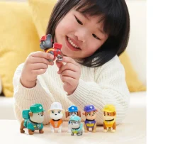 Ken Black Rubble and Crew Construction Family Figure Gift Pack| Preschool & Electronic Learning