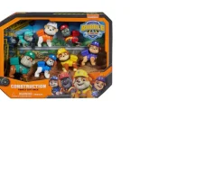 Ken Black Rubble and Crew Construction Family Figure Gift Pack| Preschool & Electronic Learning