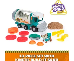 Ken Black Rubble and Crew, Growlin’ Grub Food Truck Kinetic Sand Playset| Preschool & Electronic Learning