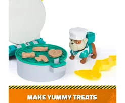 Ken Black Rubble and Crew, Growlin’ Grub Food Truck Kinetic Sand Playset| Preschool & Electronic Learning