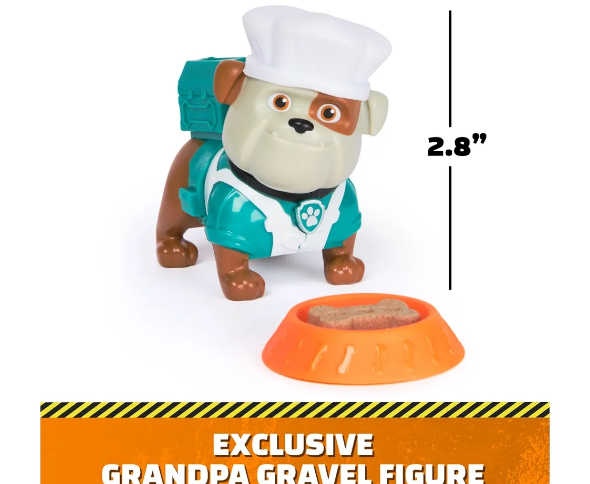 Ken Black Rubble and Crew, Growlin’ Grub Food Truck Kinetic Sand Playset| Preschool & Electronic Learning