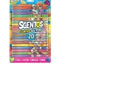 Ken Black Scentos Gel Pens 20 Pack| Art & Crafts